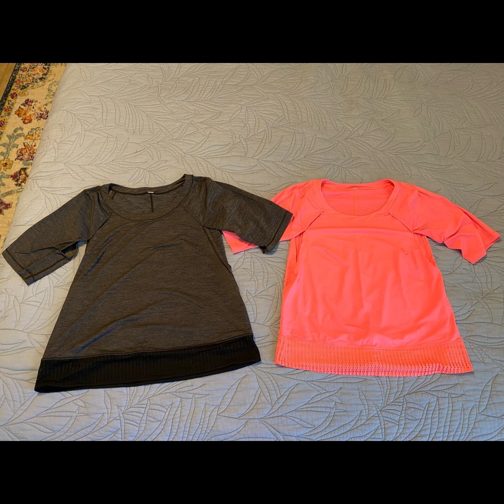 Lululemon Sun Runner Short Sleeve Bundle size 8